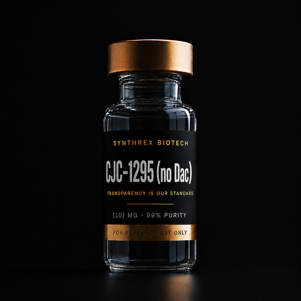 CJC-1295 (No DAC) research vial — laboratory use only