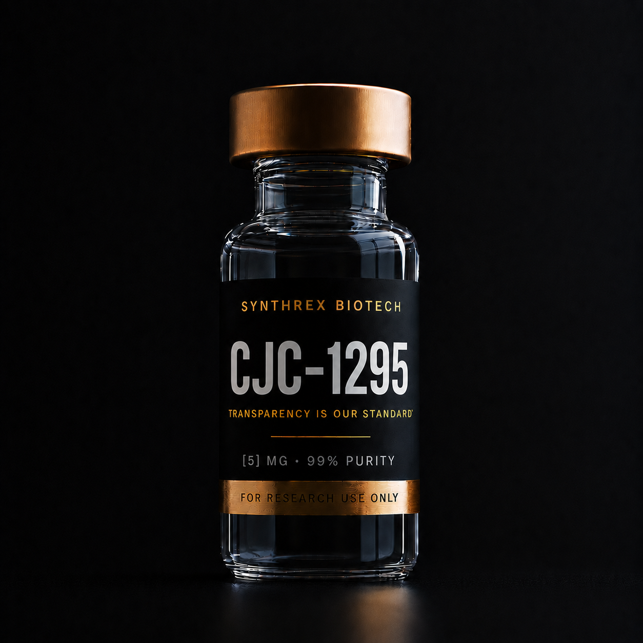 CJC-1295 (With DAC) research vial — laboratory use only