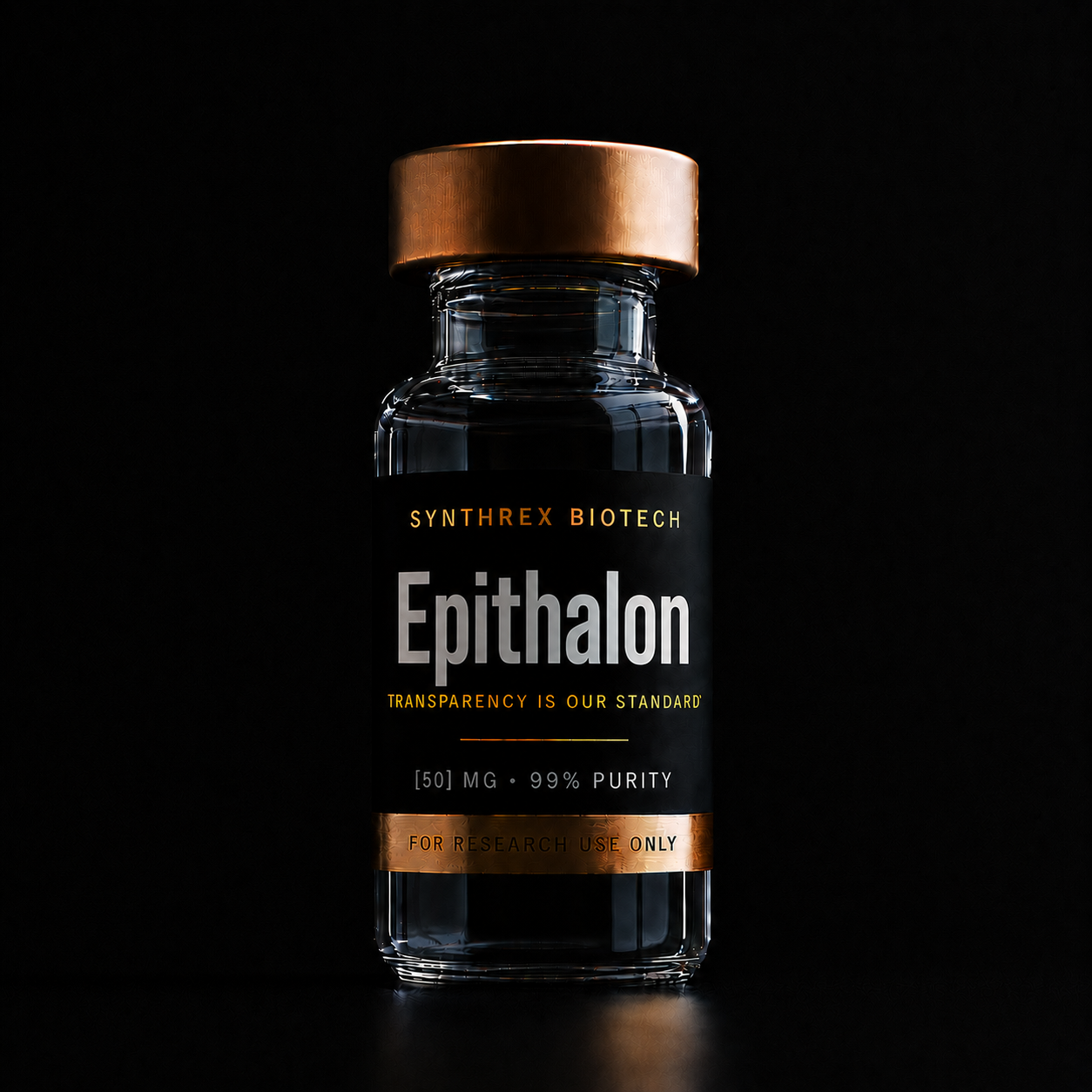 Epithalon research vial — laboratory use only