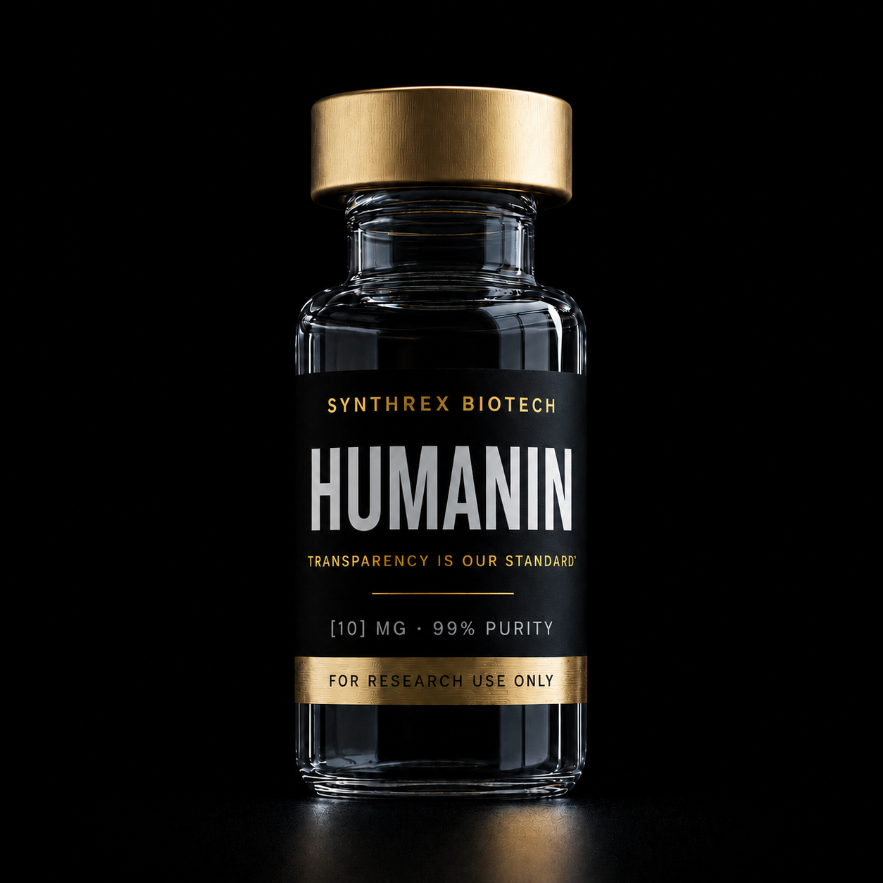 Humanin research vial — laboratory use only