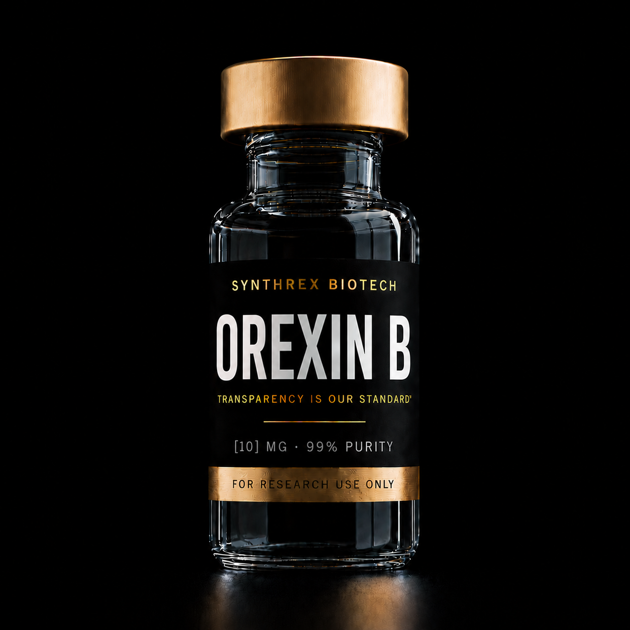 Orexin B research vial — laboratory use only