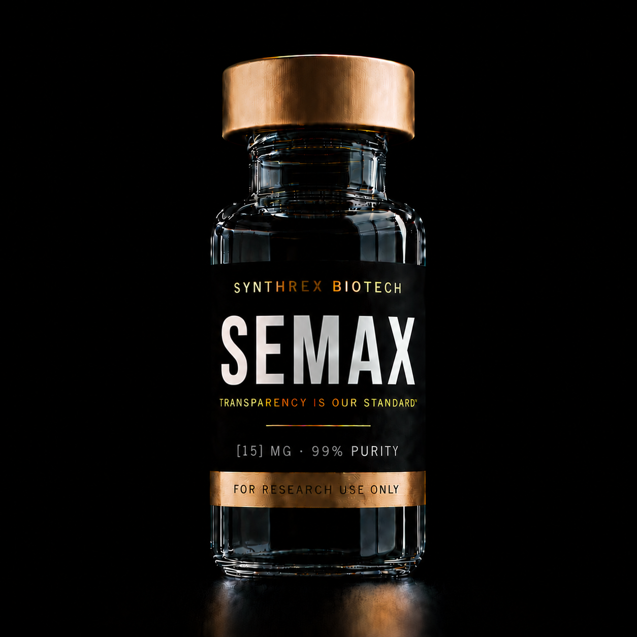 Semax research vial — laboratory use only