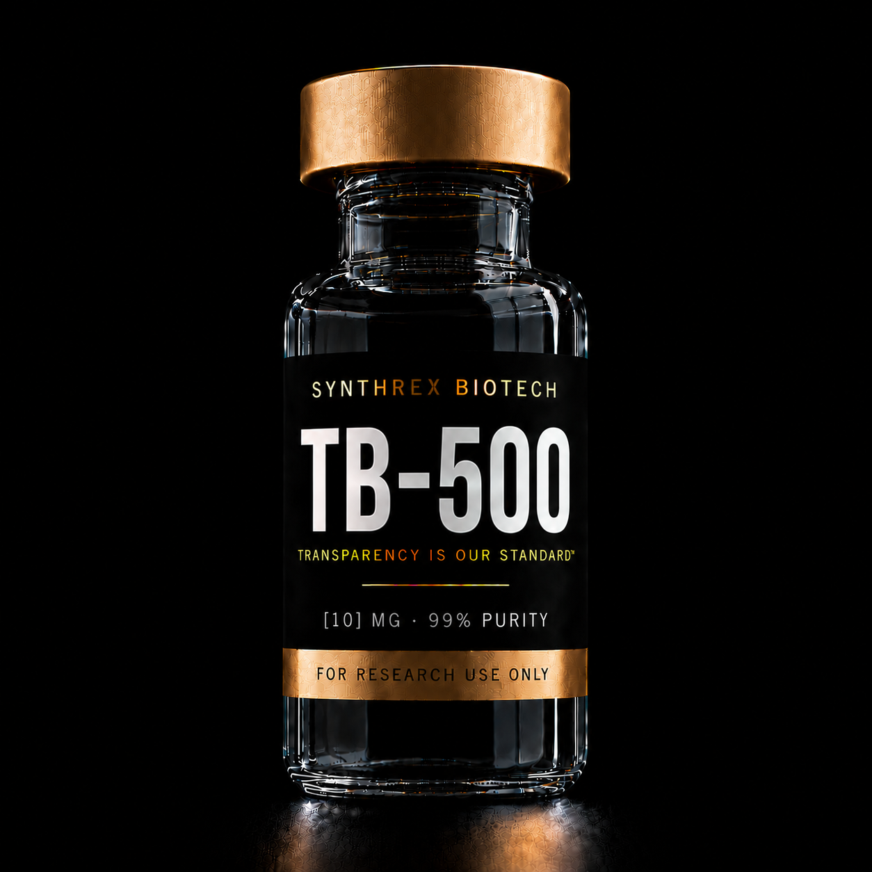 TB-500 research vial — laboratory use only