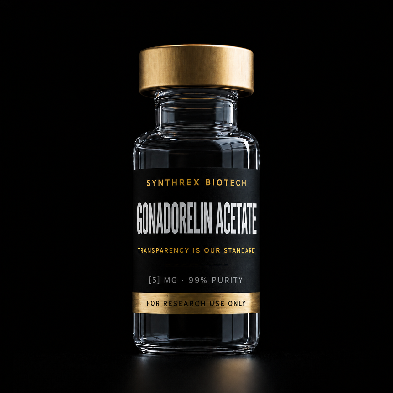 Gonadorelin Acetate research vial — laboratory use only