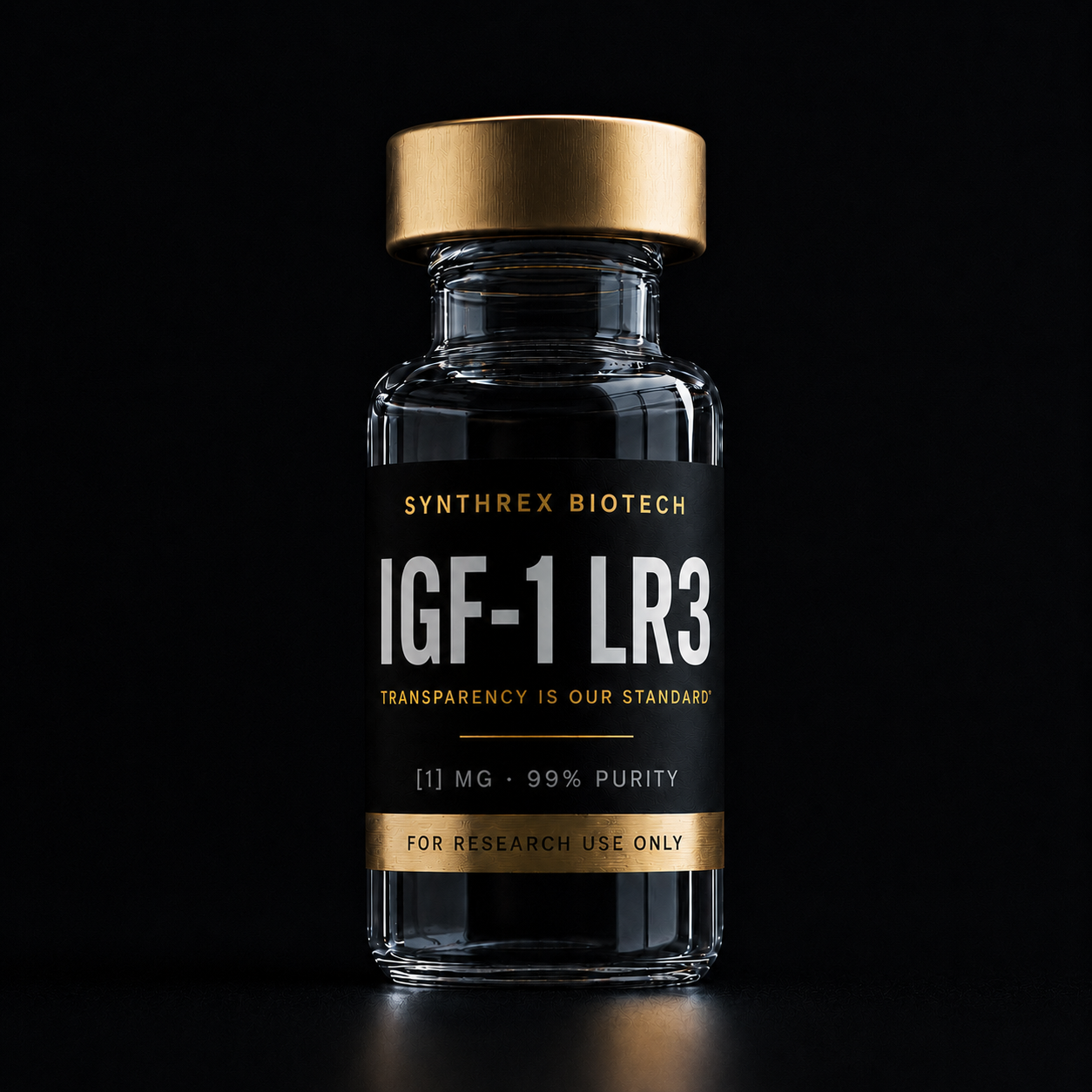 IGF-1 LR3 research vial — laboratory use only