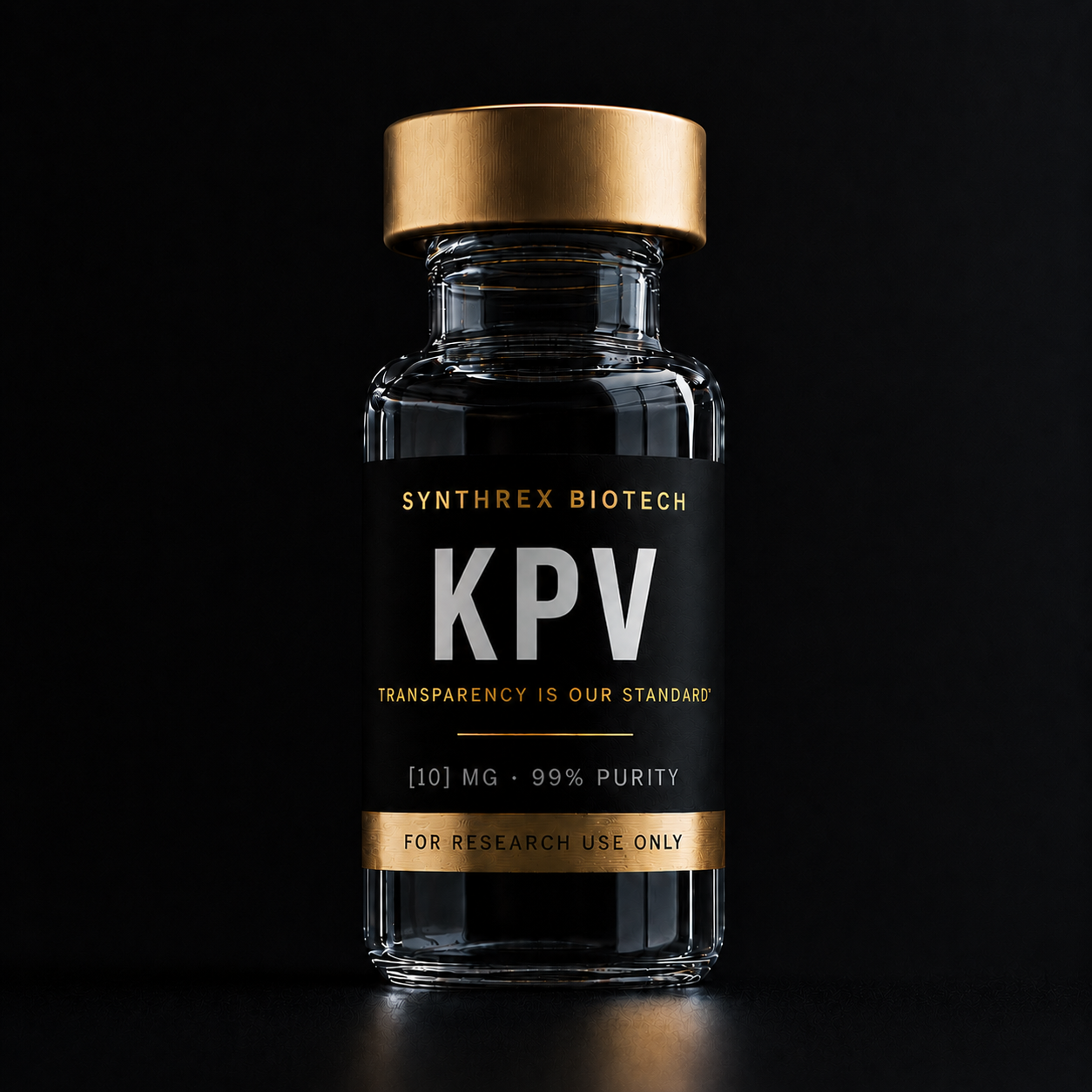 KPV research vial — laboratory use only