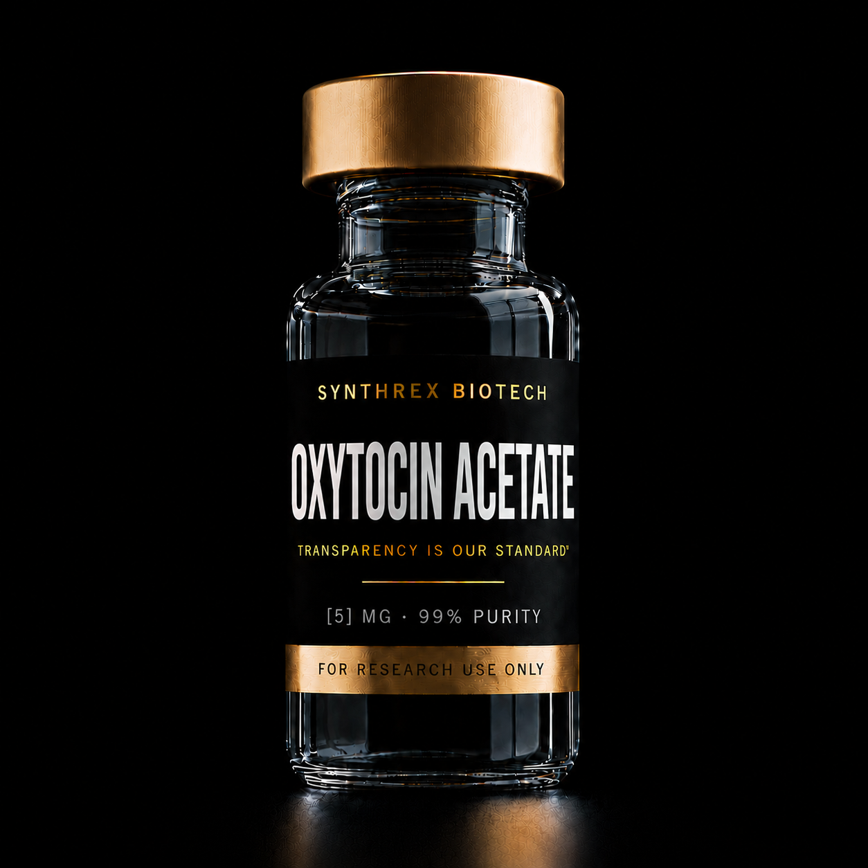 Oxytocin Acetate research vial — laboratory use only