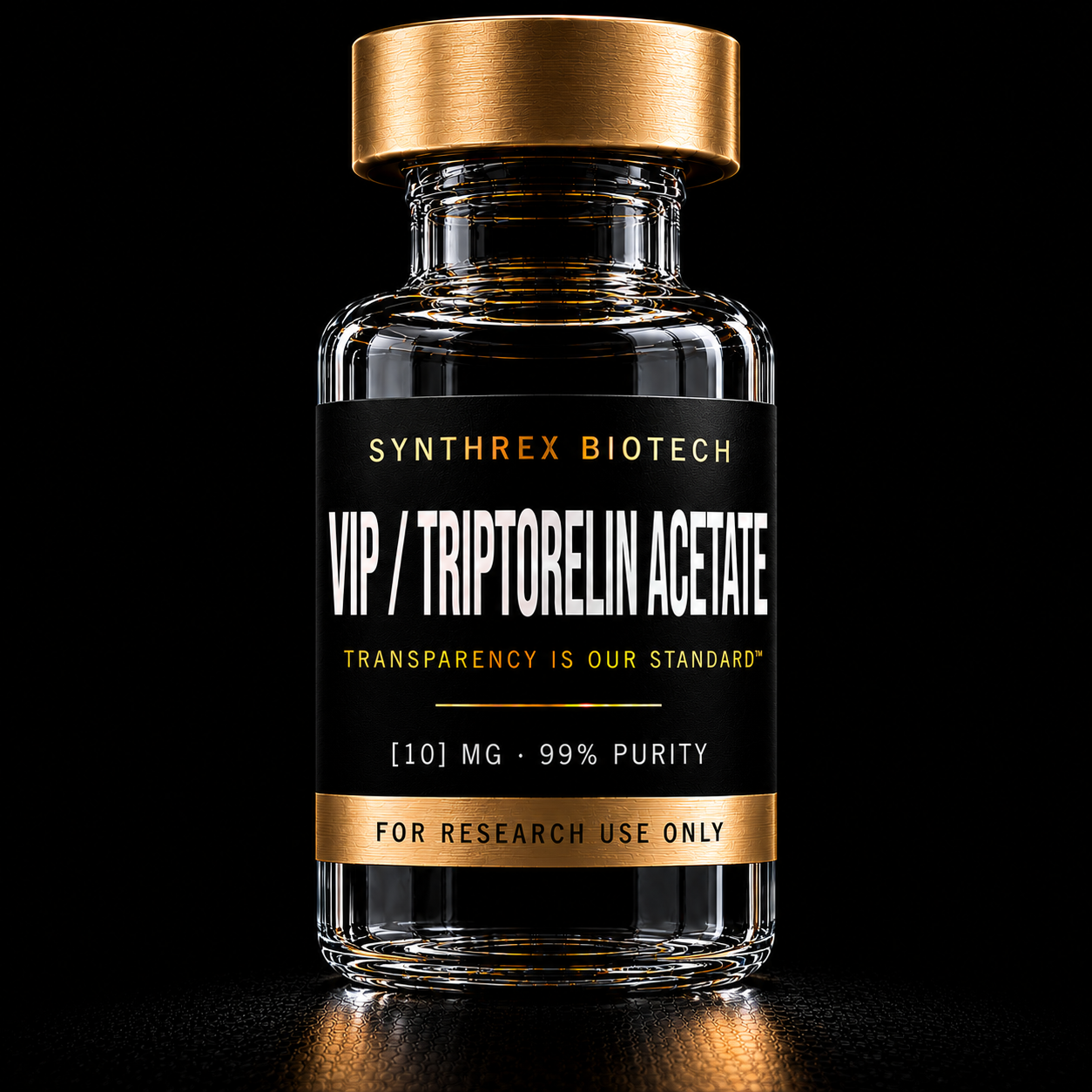 VIP / Triptorelin Acetate research vial — laboratory use only