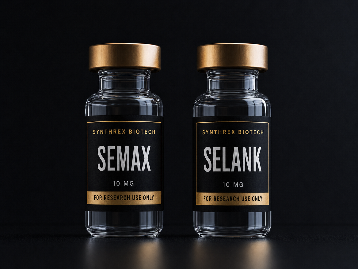 Semax + Selank Set research vial — laboratory use only